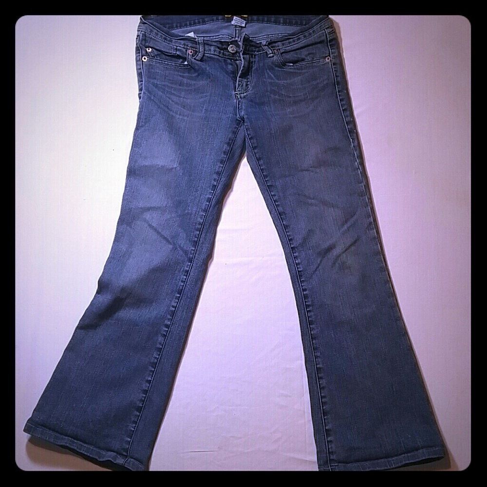 Nordstrom brass Plum jeans size 5 petite